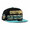 NEW ERA MEMPHIS GRIZZLIES CITY EDITION 9FIFTY SNAPBACK CAP BLACK-TEAL NE44250画像