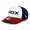 NEW ERA CHICAGO WHITE SOX 9FORTY ADJUSTABLE CAP WHITE RED NAVY NR11161296画像