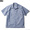 BLUCO STANDARD WORK SHIRTS S/S (SAX-GRY.STP) OL-108-021画像