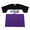 FILA × EVANGELION 3PANEL LOGO T SHIRT BLACK/PURPLE FS0130-08画像