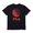 FILA × HELLRAZOR LOGO T SHIRT BLACK FS3011-08画像