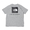 THE NORTH FACE S/S BACK SQUARE LOGO TEE MIX GRAY NT32144-Z画像
