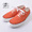 ANATOMICA WAKOUWA DECK SHOES LOW ORANGE/WHITE画像