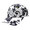 YOSHINORI KOTAKE DESIGN ALOHA柄 6-Panel CAP WHITExBLACK画像