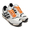 adidas ZX 6000 AZX CRYSTAL WHITE/CORE BLACK/BAHIA ORANGE FZ0345画像