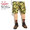COOKMAN CHEF PANTS SHORT CARGO RIPSTOP -WOODLAND CAMO GREEN- 231-11928画像
