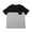 THE NORTH FACE S/S 2 TONE POCKET TEE BLACK/MIX GRAY NT32062画像