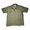 INDIVIDUALIZED SHIRTS SHORT SLEEVE ATHLETIC FIT LINEN CAMP COLLAR SHIRTS olive画像