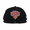NEW ERA NEW YORK KNICKS 9FIFTY SNAPBACK CAP BLACK NR70353262画像