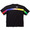 FILA × Kinetics RAINBOW T-SHIRT BLACK FS5099画像