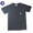 POST OVERALLS #3004 PIGMENT DYED COTTON JERSEY I LIKE POST POCKET TEE charcoal x green画像