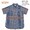 SUGAR CANE TWIST MOCK DOBBY CHECK S/S WORK SHIRT SC38698画像