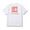 THE NORTH FACE S/S BANDANA SQUARE LOGO TEE WHITE NT32108画像