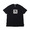 DC SHOES 21 20S BASIC PRINT SQUARESTAR SS Black DST212009画像