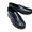 Quoddy Trail Moccasin TRUE PENNY LOAFER black chrome画像