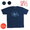STUDIO D'ARTISAN USAコットンインディゴTシャツ 8037IND画像