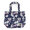 THE NORTH FACE Eco Tote Bag Abstract Floral Print NAVY画像