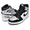 NIKE WMNS AIR JORDAN 1 HIGH OG Silver Toe black/black-metallic silver CD0461-001画像