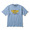 Kinetics STATEMENT OVER SIZE T-SHIRT BLUE KS21T09-BLU画像