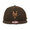 NEW ERA NEW YORK METS 9FIFTY SNAPBACK CAP BROWN WHEAT NENYM297画像