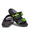 crocs Classic Crocs Tie-Dye Graphic Sandal Black/Lime Punch 207283-0GU画像