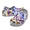 crocs classic tie dye mania clog Multi/Light Grey 206479-97K画像