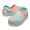 crocs Crocband™ platform bold color clog melon 205699-737画像