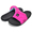 NIKE OFFCOURT SLIDE FP BETRUE hyper pink/white-black-copa DD6783-600画像