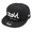NEW ERA 9FIFTY X-girl ミルズロゴ new era ブラック × スノーホワイト グレーアンダーバイザー 12860570画像