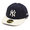 NEW ERA LP 59FIFTY ニューヨーク・ヤンキース MLB 2トーン ネイビー / クローム グレーアンダーバイザー 12853755画像