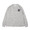 THE NORTH FACE L/S SQUARE LOGO TEE MIX GREY NT82136-Z画像