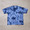 VALENCIANO by KELME TYE-DYE T-SHIRT NAVY KV602-107画像