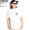 DOUBLE STEAL ROSEPICTURE T-SHIRT -WHITE/BLUE- 911-14004画像