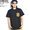 DOUBLE STEAL LEOPARD POCKET T-SHIRT -BLACK- 913-14047画像