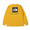 THE NORTH FACE L/S BACK SQUARE LOGO TEE ARROWWOOD YELLOW NT82131-AY画像