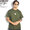 DOUBLE STEAL SQUARENAME HEAVY WEIGHT S/S T-SHIRT -KHAKI- 902-14030画像