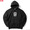 OBEY BOX FIT PREMIUM HOODED FLEECE "ROME" (BLACK)画像