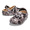 crocs Classic Lined Bleach Dye Clog Black 207299-001画像