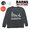 BARNS 長袖 クルーネック プリント Tシャツ ヴィンテージライク BR-21408画像