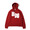 UGG CHARLES HOODIE CHOPD RICH RED 1129293画像