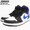 NIKE JORDAN AIR JORDAN 1 MID White/Racer Blue/Black 554724-140画像