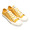 CONVERSE ALL STAR STITCHING WT OX YELLOW 31305382画像
