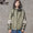 GLIMCLAP Loose silhouette long-sleeve shirt hoodie 12-121-GLS-CC画像