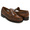 G.H.BASS LOGAN MOC LOAFER MID BROWN LEATHER (LEATHER SOLE) BA11035H-033画像