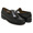 G.H.BASS LOGAN MOC LOAFER BLACK LEATHER (LEATHER SOLE) BA11035H-000画像