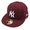 NEW ERA LP 59FIFTY MLB キャップ カスタム ニューヨーク・ヤンキース マルーン 13054423画像