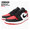 JORDAN AIR JORDAN 1 LOW Gym Red/White/Black BRED TOE 553558-612画像