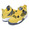 NIKE AIR JORDAN 4 RETRO (GS) LIGHTNING tour yellow/dark blue grey 408452-700画像