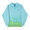 SUPPLIER FIRE PATTERN HALF ZIP KNIT LIGHT BLUE/GREEN画像