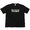 WACKOMARIA WASHED H.WEIGHT CREW NECK T-SHIRT BLACK画像